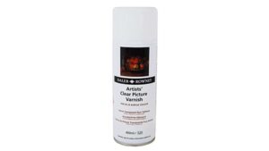 Daler Rowney Artists Clear Picture Varnish Aerosol, 400 ml