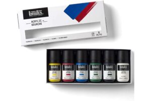 LIQUITEX PROFESSIONAL ACRYLIC GOUACHE 6x59ml Primaries Set