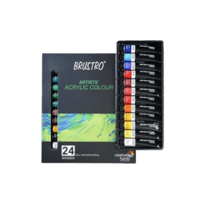 BRUSTRO Artist Acrylic Color 24 Colours 12ML Set