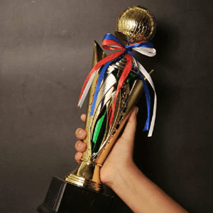 ArtRight Eleganza Trophy for Ceremonies & Awards - Prize Trophy for Functions & Events ; Golden Globe Award for Winners