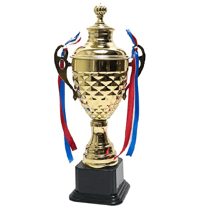 ArtRight Memento Trophy for Best Mom/Best Dad/Best Teacher - Multipurpose Gold Winner Trophy for Corporate & Office Events ; Best Father Award for Dads