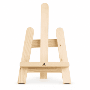 ArtRight 1-Foot A-Frame Wooden Easel for Painting & Display