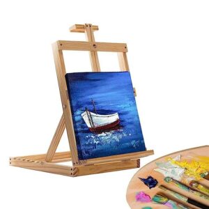 ArtRight Artists' Adjustable Tabletop 2 Feet H-Frame Adjustable Easel Stand for Painting - Portable Box Easel for Beginners, Professionals & Artists