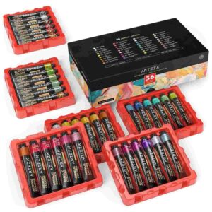 ARTEZA Metallic Acrylic Paint Set – 22ML x 36 SET