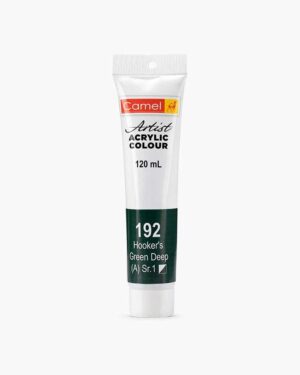 CAMEL ARTIST ACRYLIC COLOUR 120ML – HOOKER’S GREEN DEEP