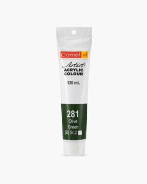 CAMEL ARTIST ACRYLIC COLOUR 120ML – OLIVE GREEN