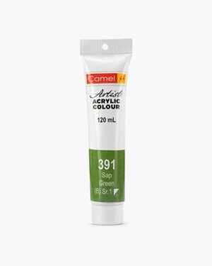 CAMEL ARTIST ACRYLIC COLOUR 120ML – SAP GREEN