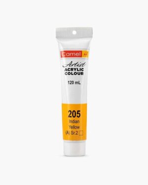 CAMEL ARTIST ACRYLIC COLOUR 120ML – INDIAN YELLOW