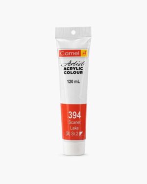 CAMEL ARTIST ACRYLIC COLOUR 120ML – SCARLET LAKE