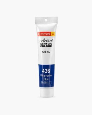 CAMEL ARTIST ACRYLIC COLOUR 120ML – ULTRAMARINE BLUE
