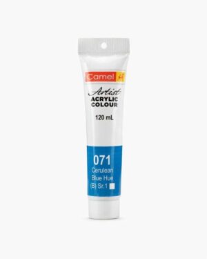 CAMEL ARTIST ACRYLIC COLOUR 120ML – CERULEAN BLUE HUE