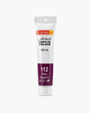 CAMEL ARTIST ACRYLIC COLOUR 120ML – DEEP MAGENTA