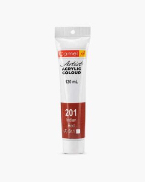 CAMEL ARTIST ACRYLIC COLOUR 120ML – INDIAN RED