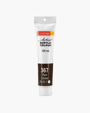 CAMEL ARTIST ACRYLIC COLOUR 120ML – RAW UMBER