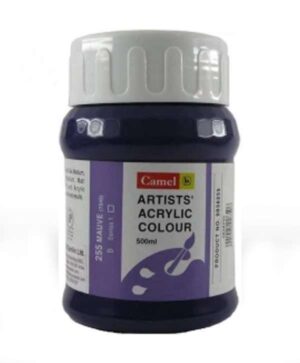 CAMEL ARTIST ACRYLIC COLOUR 500ML – MAUVE