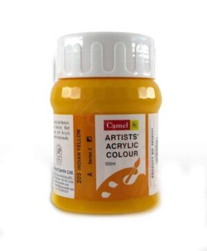 CAMEL ARTIST ACRYLIC COLOUR 500ML -INDIAN YELLOW