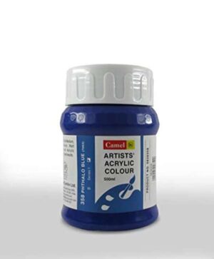 CAMEL ARTIST ACRYLIC COLOUR 500ML – PHTHALO BLUE