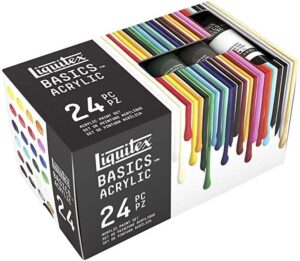 Liquitex Basics Acrylic Paint Tubes – 24x22ml