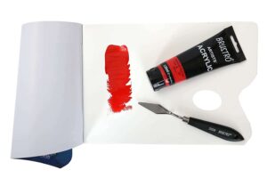 Brustro Artists Acrylic 120ml Cadmium Red Hue