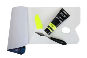 Brustro Artists Acrylic 120ml Fluorescent Yellow