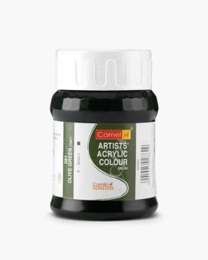 CAMEL ARTIST ACRYLIC COLOUR 500ML – OLIVE GREEN