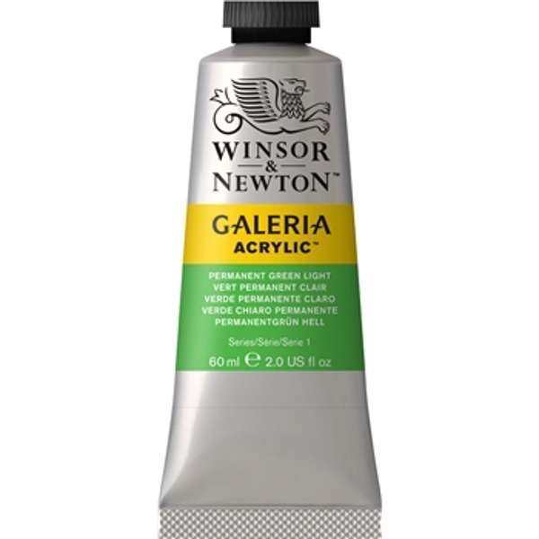 Winsor & Newton Galeria Acrylic Colour 60ml Permanent Green Light