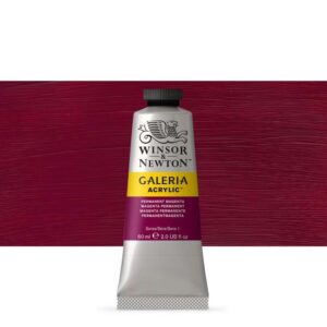 WINSOR & NEWTON : GALERIA : ACRYLIC PAINT : 60ML : PERMANENT MAGENTA