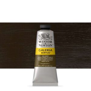 WINSOR & NEWTON : GALERIA : ACRYLIC PAINT : 60ML : RAW UMBER