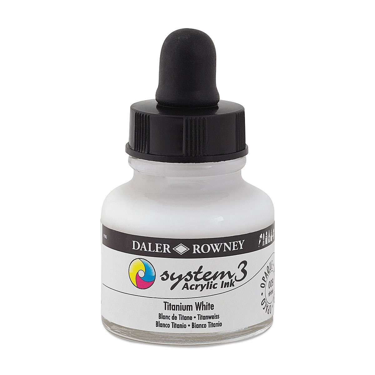 Daler-Rowney System 3 Acrylic Ink Titanium White