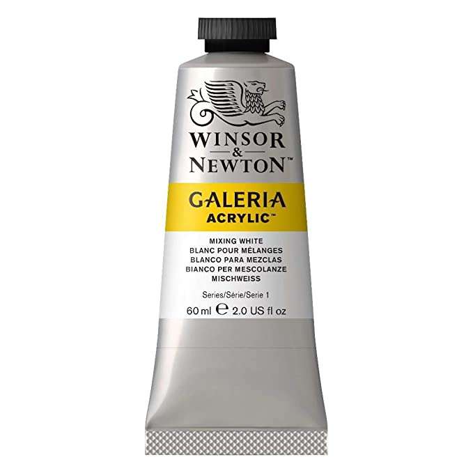 Winsor & Newton Galeria Acrylic Colour – Tube of 60 ML – Mixing White