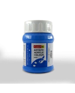 CAMEL ARTIST ACRYLIC COLOUR 500ML – CERULEAN BLUE HUE