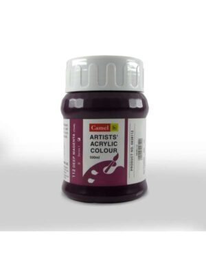 CAMEL ARTIST ACRYLIC COLOUR 500ML – DEEP MAGENTA