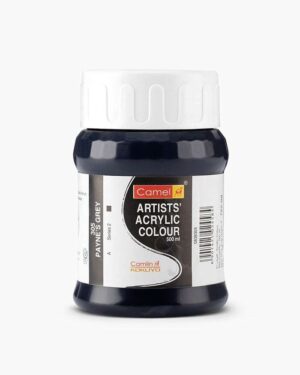 CAMEL ARTIST ACRYLIC COLOUR 500ML – PAYNE’S GREY