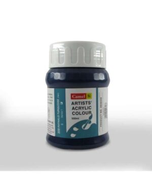 CAMEL ARTIST ACRYLIC COLOUR 500ML – PHTHALO TURQUOISE
