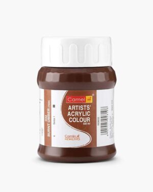 CAMEL ARTIST ACRYLIC COLOUR 500ML – Burnt Umber
