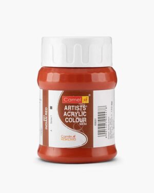 CAMEL ARTIST ACRYLIC COLOUR 500ML – Indian Red
