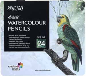 Brustro Artists’ Watercolour Pencil Set of 24