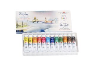 WHITE NIGHTS ARTIST’S WATER COLOUR TUBES SET 12X10ML