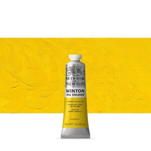 WINSOR & NEWTON : WINTON : OIL PAINT : 37ML : CHROME YELLOW HUE