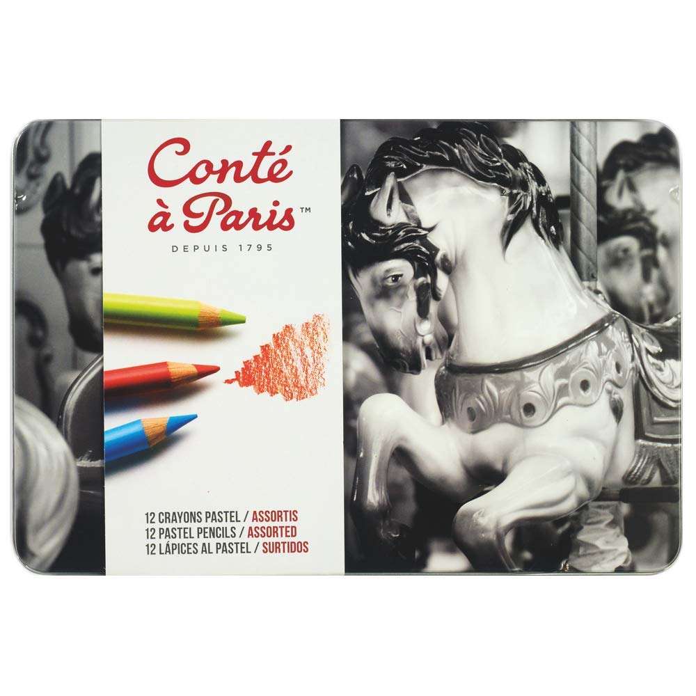 Conte Paris Pastel Pencils Set Of 12