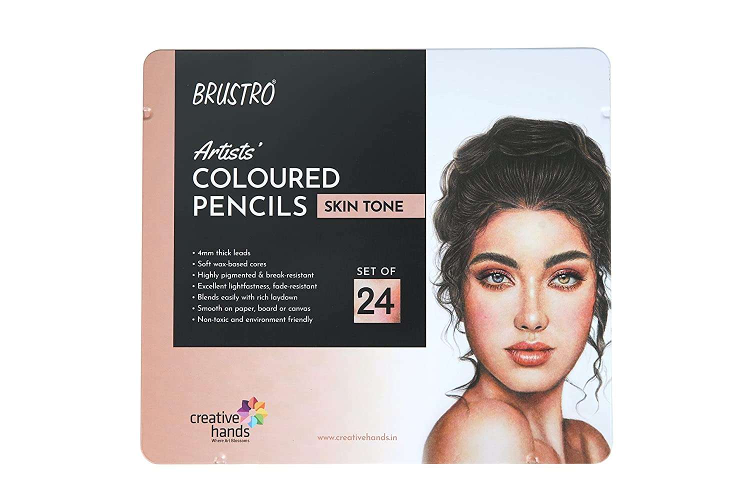 Brustro Artists Coloured Pencils Skin Tone Set of 24