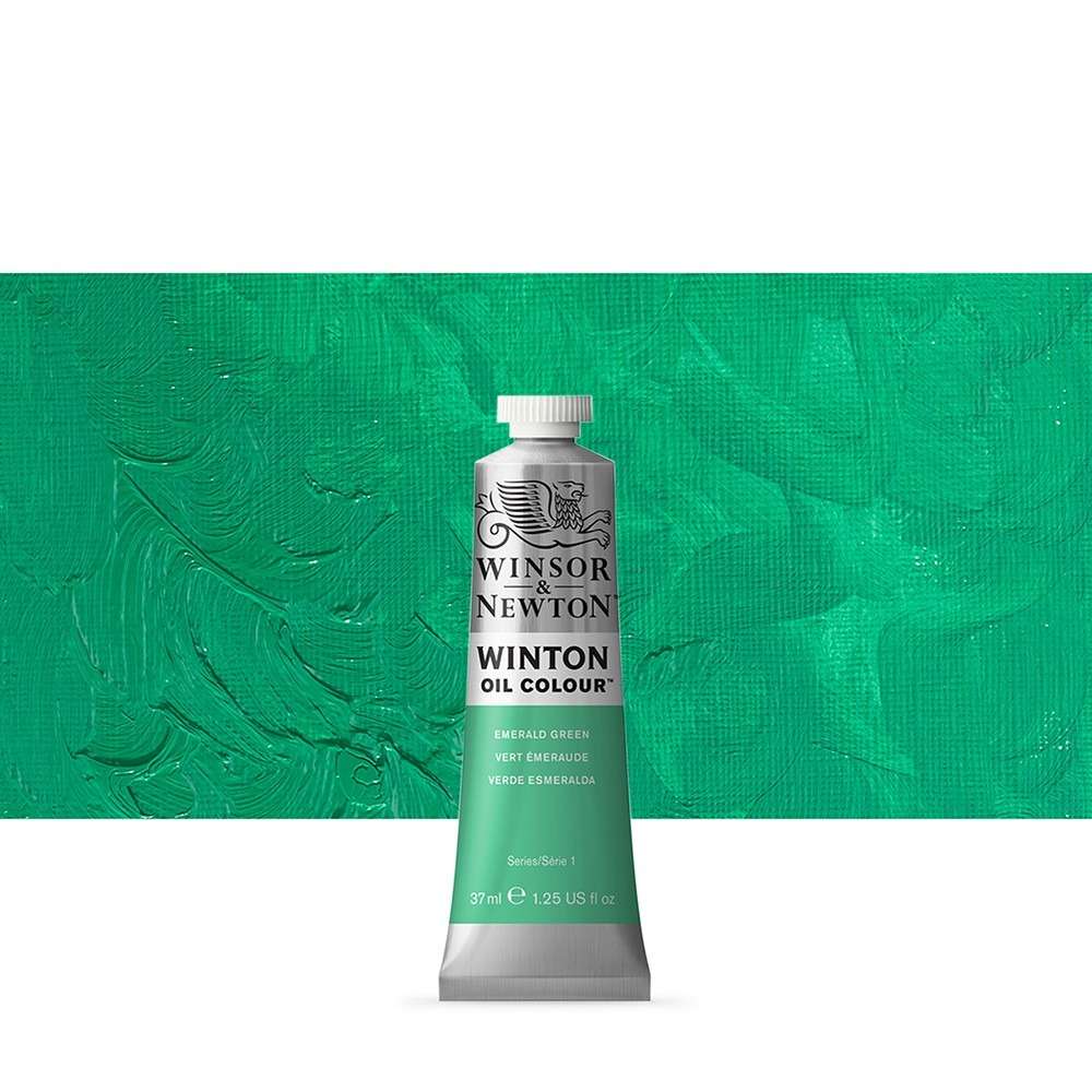 Winsor & Newton Winton Oil Colour – Tube of 37 ML – Emeraled Green (241)