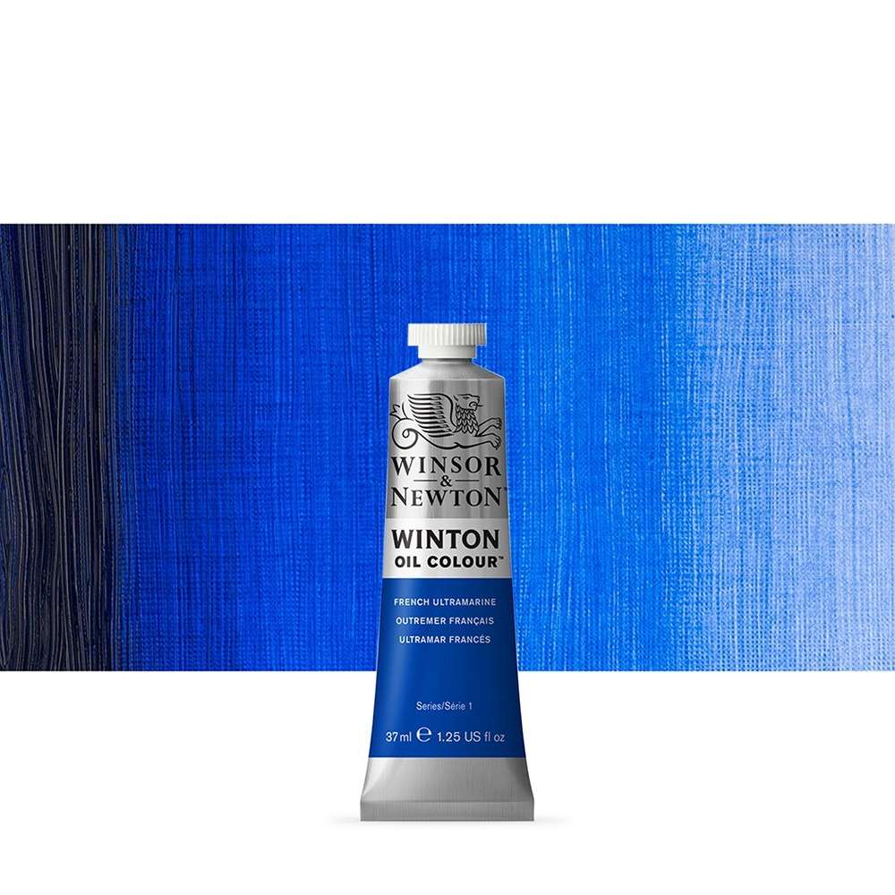 WINSOR & NEWTON : WINTON : OIL PAINT : 37ML : FRENCH ULTRAMARINE
