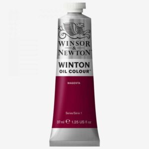 WINSOR & NEWTON : WINTON : OIL PAINT : 37ML : MAGENTA