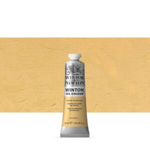 WINSOR & NEWTON : WINTON : OIL PAINT : 37ML : NAPLES YELLOW HUE