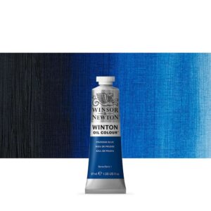 WINSOR & NEWTON : WINTON : OIL PAINT : 37ML : PRUSSIAN BLUE