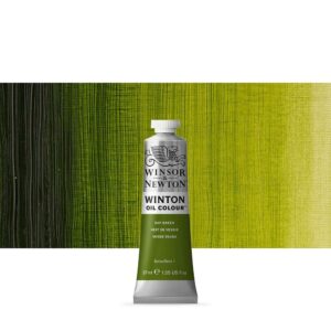 WINSOR & NEWTON : WINTON : OIL PAINT : 37ML : SAP GREEN