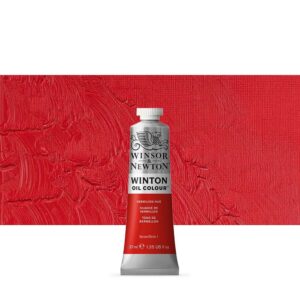 WINSOR & NEWTON : WINTON : OIL PAINT : 37ML : VERMILLION HUE