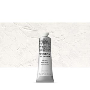 WINSOR & NEWTON : WINTON : OIL PAINT : 37ML : ZINC WHITE