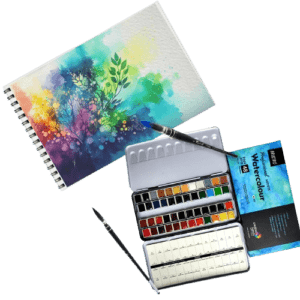 Brustro Professional Artists Watercolour Pan Set Of 48